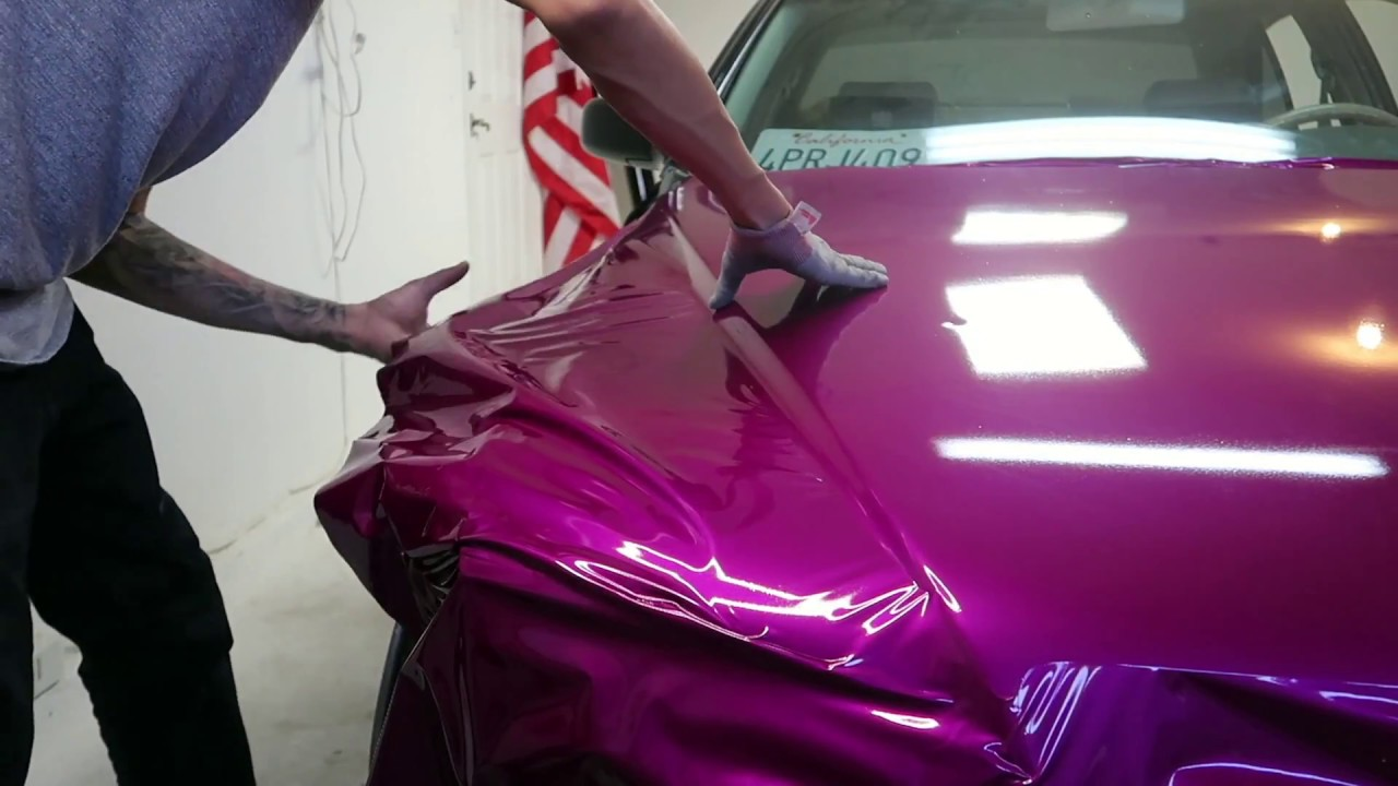 How to wrap your own hood in vinyl